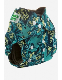 Многоразовый угольный подгузник Mums Era, Медузы (с 2 вкладышами)