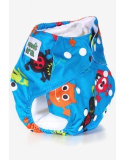 Многоразовый подгузник Mums Era, Чудики (с 2 вкладышами)