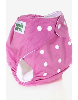 Многоразовый подгузник Mums Era, сиреневый (с 2 вкладышами)