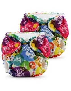 Многоразовые подгузники для новорожденных Lil Joey Kanga Care, TokiCorno (2шт.)