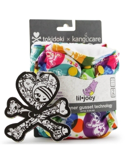 Многоразовые подгузники для новорожденных Lil Joey Kanga Care, TokiCorno (2шт.)