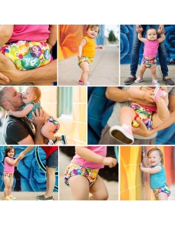 Многоразовые подгузники для новорожденных Lil Joey Kanga Care, TokiCorno (2шт.)