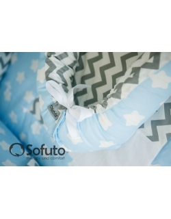 Кокон-гнездышко для новорожденных Babynest Frosty Morning