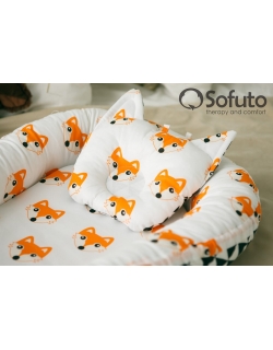 Гнездышко для новорожденных Babynest Little Fox