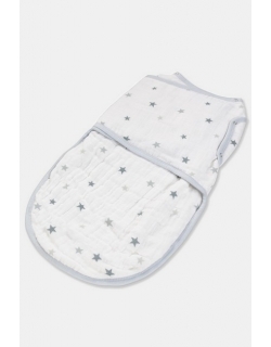Муслиновая пеленка для новорожденных Aden&Anais на кнопках, Twinkle