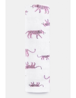 Муслиновая пеленка для новорожденных Aden&Anais, Pink Tigers