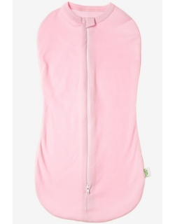 Пеленка-кокон для новорожденных трикотажный, розовый