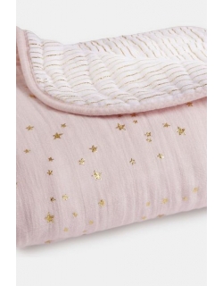 Муслиновое одеяло Aden&Anais, мерцающее, Metallic Primrose