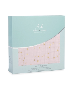 Муслиновое одеяло Aden Anais, мерцающее, Metallic Primrose