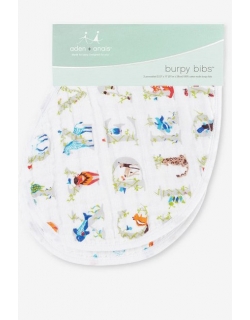 Слюнявчик Aden&Anais, набор из 2 штук, Paper Tales