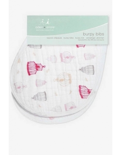 Слюнявчик Aden&Anais, набор из 2 штук, Lovebird