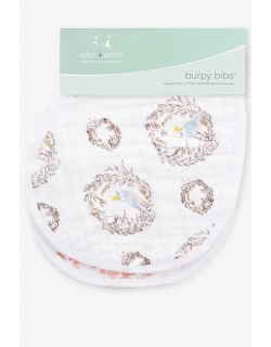 Слюнявчик Aden&Anais, набор из 2 штук, Birdsong