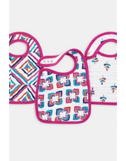 Слюнявчик Aden&Anais, набор из 3 штук, Flip-Side