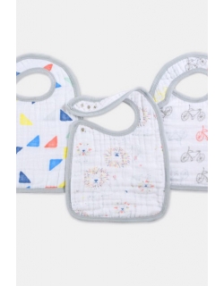 Слюнявчик Aden&Anais, набор из 3 штук, Leader Of The Pack