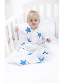 Aden&Anais спальный мешок Twinkle Brilliant Blue