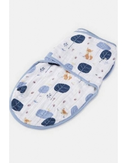 Муслиновая пеленка для новорожденных Aden&Anais на кнопках, Into The Woods