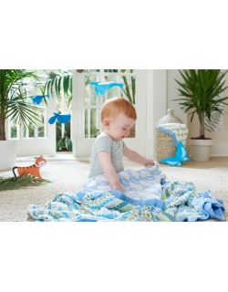 Одеяло бамбуковое Aden&Anais, Wild One - Batik Tile