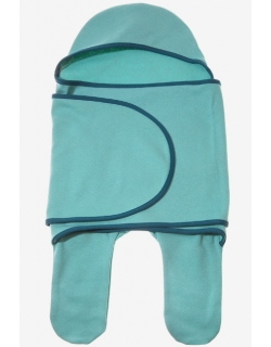 Пеленка кокон для новорожденных (комбинезон-конверт), васаби