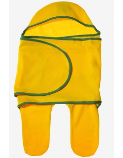 Пеленка-кокон для новорожденных (комбинезон-конверт), мимоза