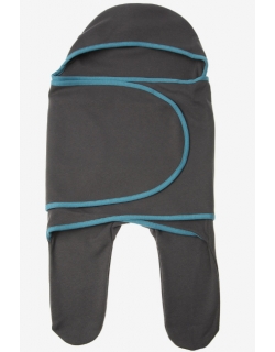 Пеленка кокон для новорожденных (комбинезон-конверт), антрацит