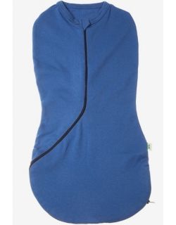 Пеленка-кокон для новорожденных трикотажный, деним