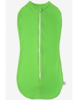 Пеленка-кокон для новорожденных трикотажный, салатовый