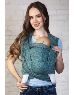 Слинг-шарф с бамбуком Jungle, мятный