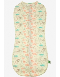 Пеленка-кокон для новорожденных трикотажный, звери