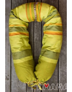 Подушка для беременных и кормящих "Путешественница", зеленый