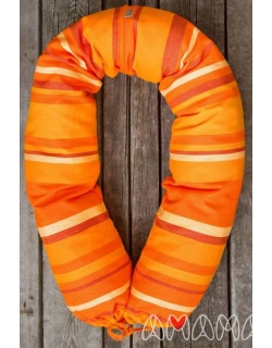 Подушка для беременных и кормящих "Путешественница", рыжий