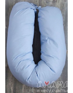 Подушка для беременных и кормящих "Лёгкая на подъём" 170см, голубой
