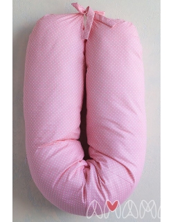 Подушка для беременных и кормящих "Лёгкая на подъём" 170см, розовый