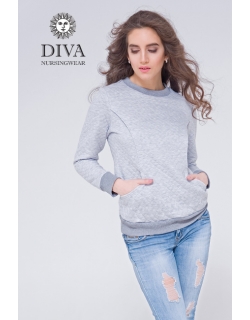 Костюм для кормящих и беременных из капитония Diva Amelia, Nebbia