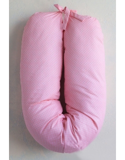 Подушка для беременных и кормящих и "Лёгкая на подъём" 150см, розовый