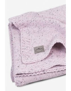 Вязаный плед для новорожденного Jollein Confetti, розовый, большой