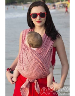 Слинг-шарф Амама «Мэнкэрэ», гранатовый