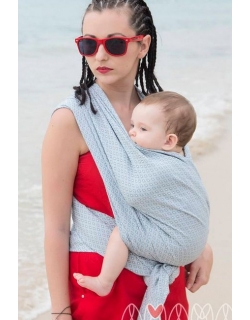 Слинг-шарф Амама «Мэнкэрэ», жемчужный