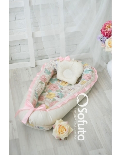 Гнездышко-кокон для новорожденных Babynest Renuar