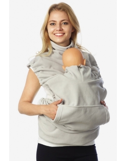 Слингонакидка флисовая Molly, жемчужный