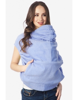 Слингонакидка флисовая Agata, голубой