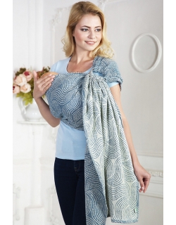 Слинг с кольцами Mums Era "Enigma", миднайт