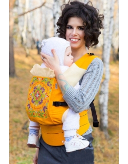 Эрго-рюкзак Etno, желтый