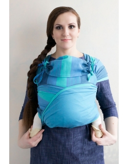 Май-слинг Tabatai бирюзовые полоски