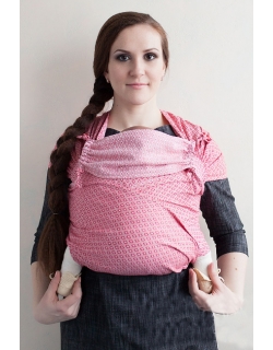 Май-слинг Tabatai красно-белые узорыМай-слинг Menkere красно-белые узоры