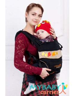 Эрго-рюкзак My Baby Style, черный