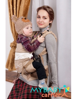 Эрго-рюкзак My Baby Style, бежевый