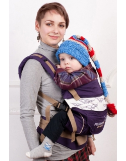 Эрго-рюкзак My Baby Style, фиолетовый