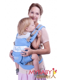 Эрго-рюкзак My Baby Style, голубой
