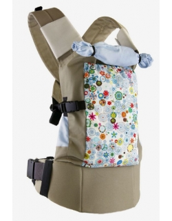 Эрго-рюкзак Light, синие круги