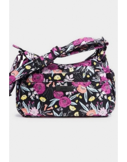 Сумка для мамы Ju-Ju-Be HoboBe, Black And Bloom